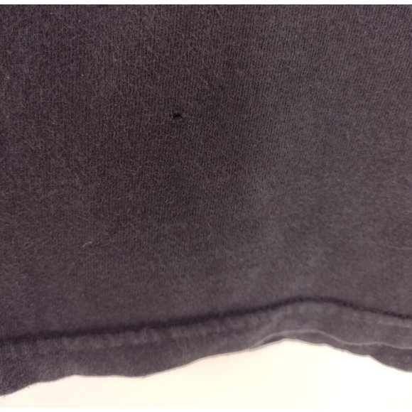 HUF Pentagram (BACK) Swords Weed Leaf Satan Skate Faded Black T-Shirt Mens M - Picture 7 of 7